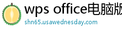 wps office电脑版